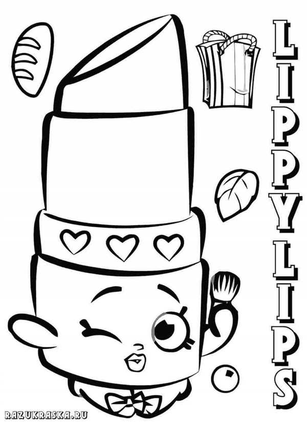 Рисунки Шопкинс