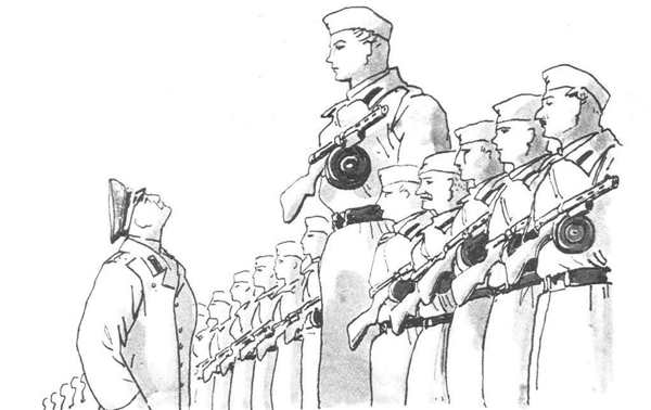Военные рисунки