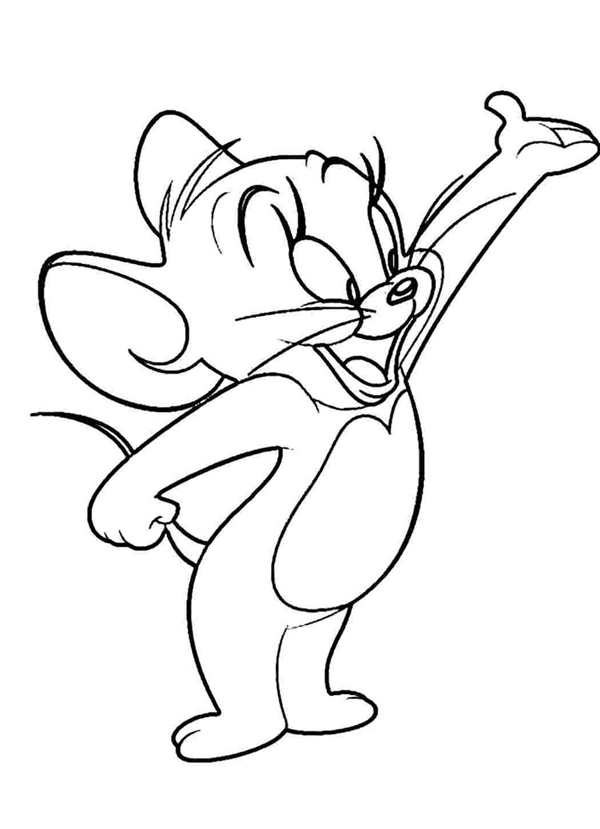 Tom and Jerry раскраска