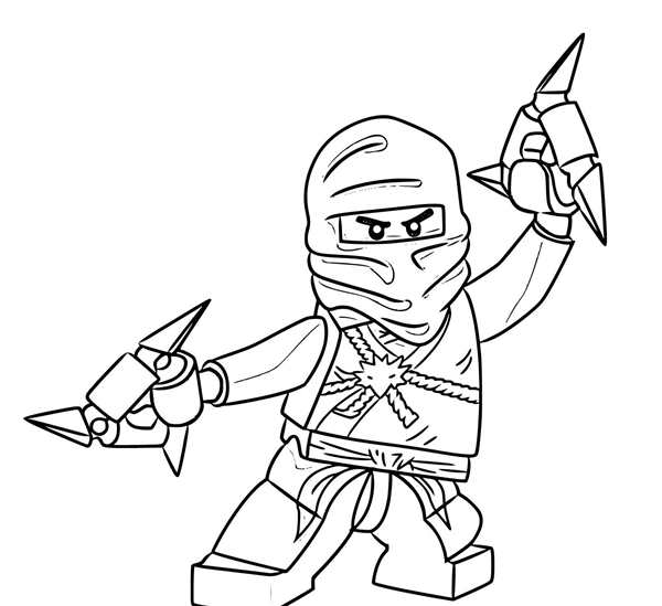 Раскраски LEGO Ninjago