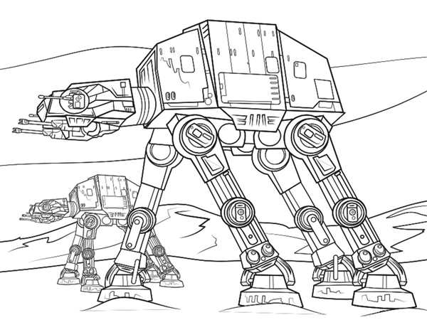 Раскраска Star Wars Дарт Вейдер