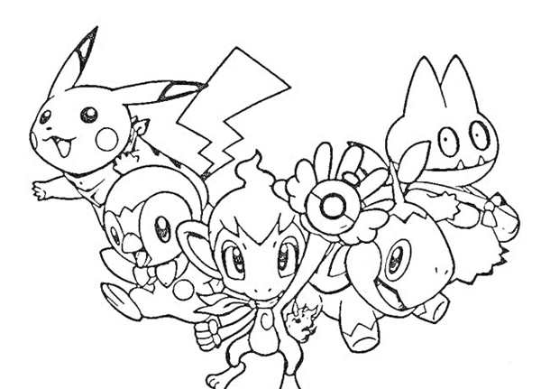 Расksamka Pokemona Nazlifa Волшебное Приключение в Цветном Мире