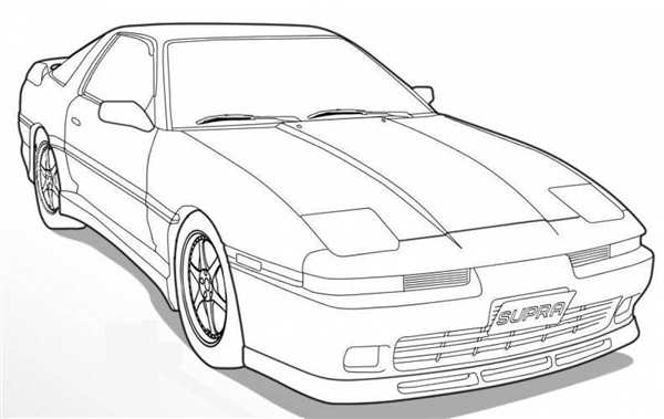 Расksamka Toyota Supra A80 Веселые Акции