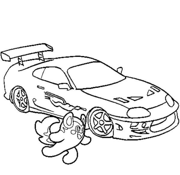 Расksamka Toyota Supra A80 Веселые Акции