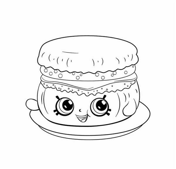 Картинки Шопкинс раскраски