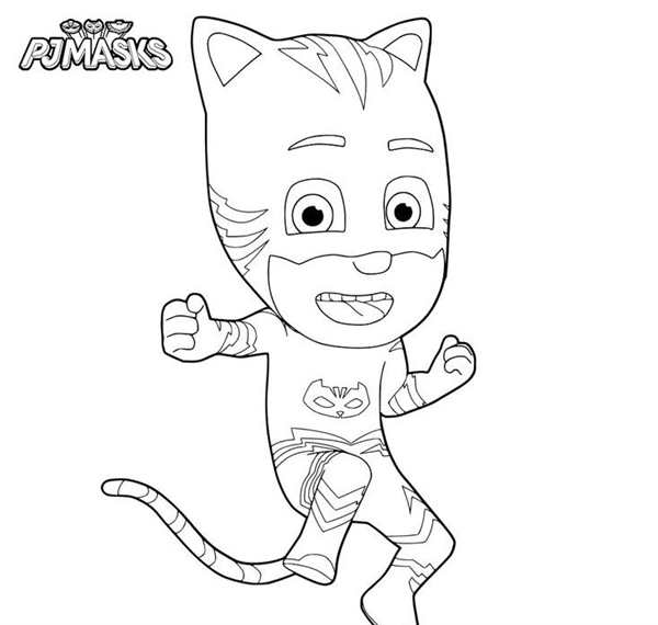 Pjmasks раскраска