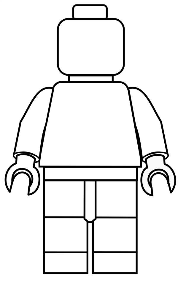 Лего Duplo раскраска