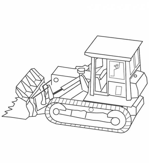 Раскраска трактор МТЗ 1221