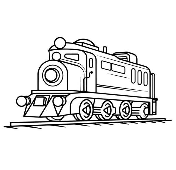 Тепловоз тэм2 раскраска