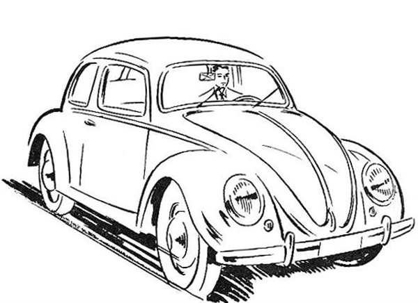 Автомобили (раскраски)
