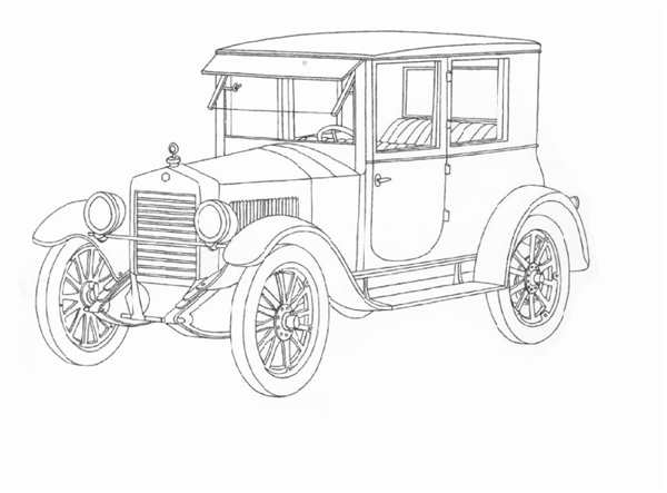 Автомобили (раскраски)