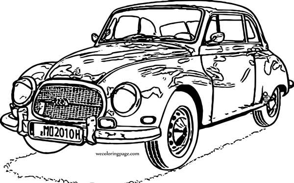 Автомобили (раскраски)