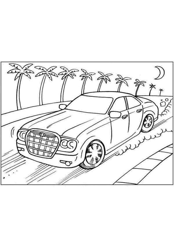 {Car Coloring Worksheets}