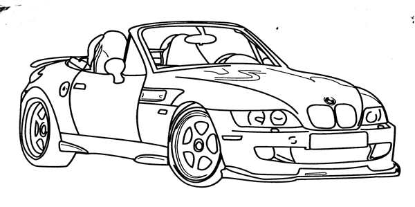 BMW e36 вектор
