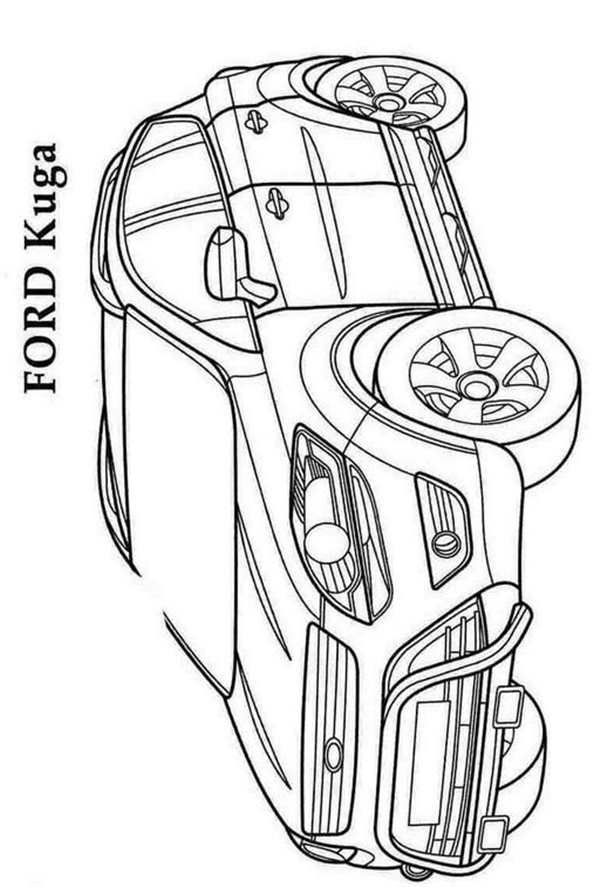 Ford Tungsten gt раскраска