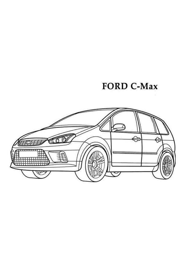 Раскраска Форд ф 150 Раптор