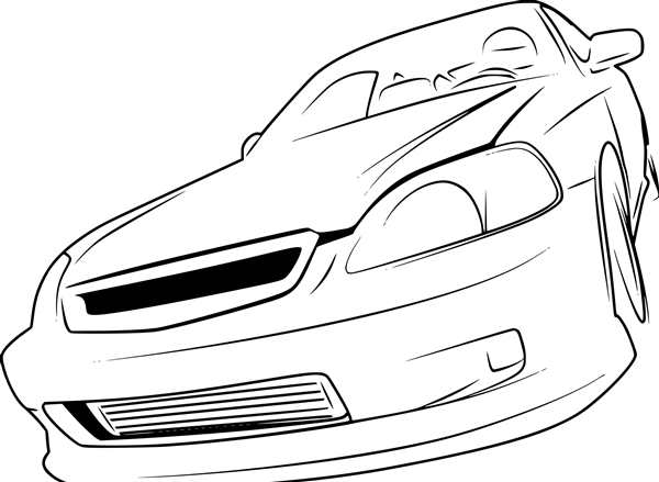 Honda Odyssey вектор