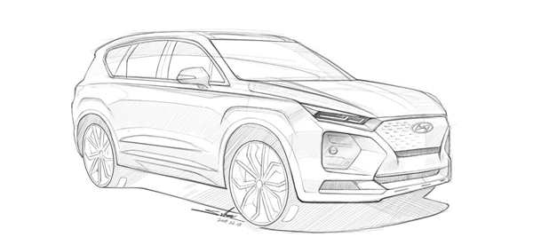 Hyundai i40 чертеж