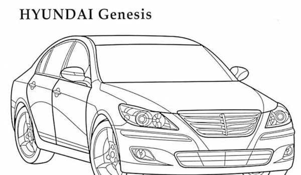 Hyundai Elantra XD 1.6 2005 хэтчбек рисунок