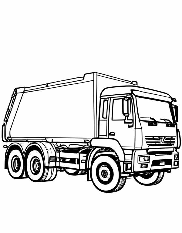 Раскраска тягач Скания r420