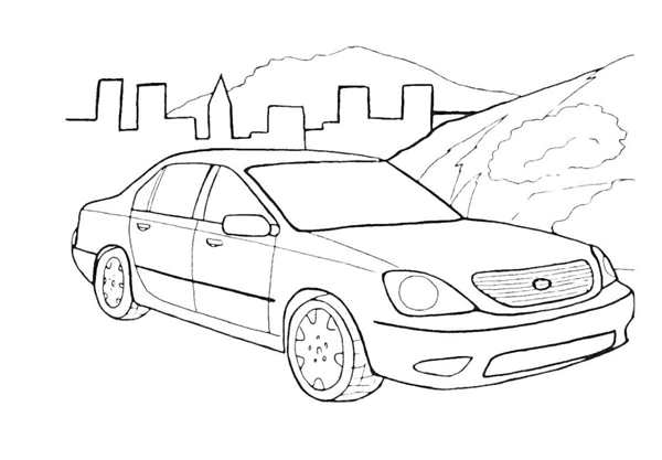 Lexus rx300 чертеж