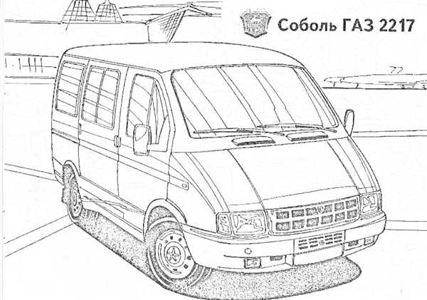 Куница контур
