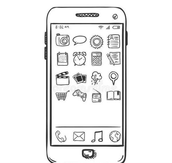 Раскраска iphone 15 Pro Max