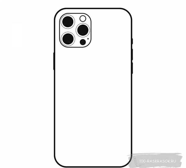 Iphone 13 Pro Max чертеж