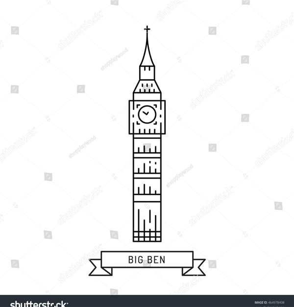 Башня Биг Бен в Великобритании