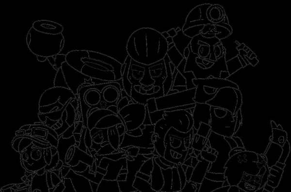 Раскраски Brawl Stars