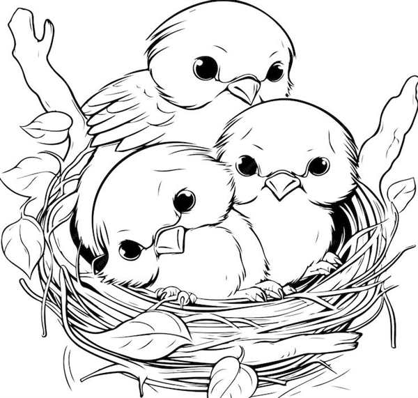 Nest раскраска