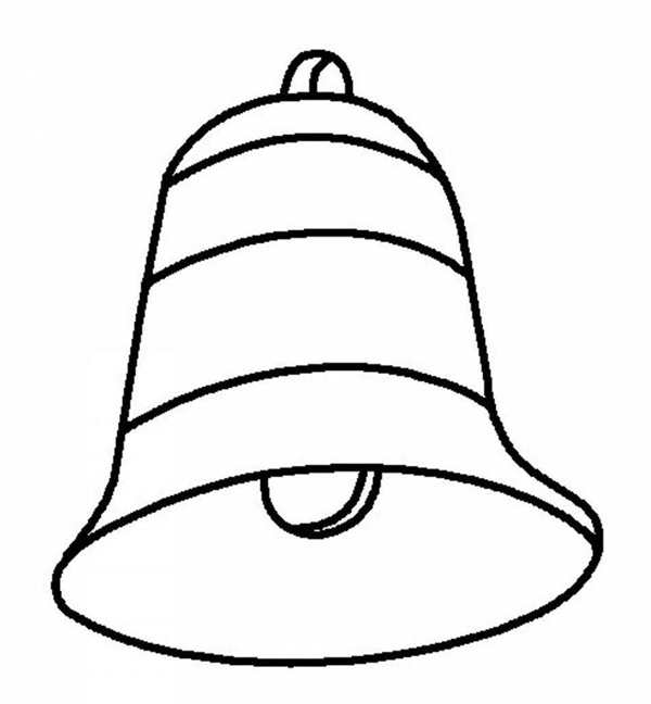Церковный колокол раскраска