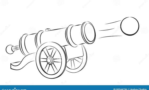 Раскраски для мальчиков пушки
