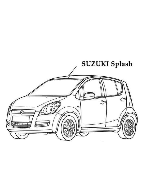 Чертеж Suzuki Ignis
