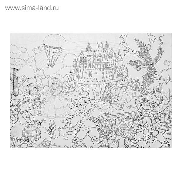 Орел раскраска для детей