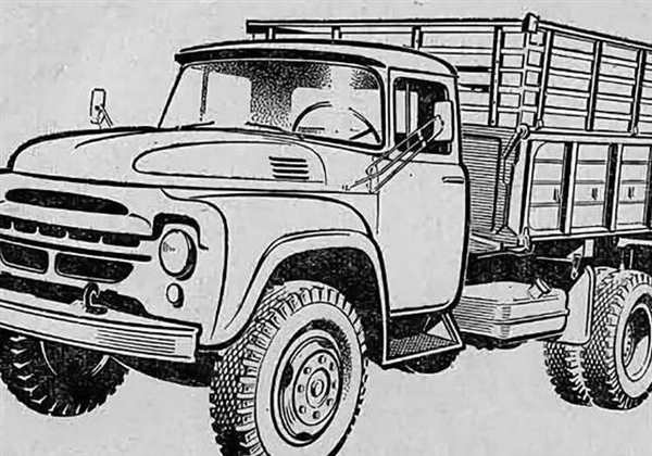 Грузовик ГАЗ 3307