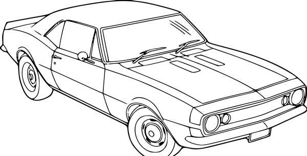 Автомобили (раскраски)