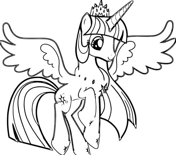My little Pony раскраска Рарити