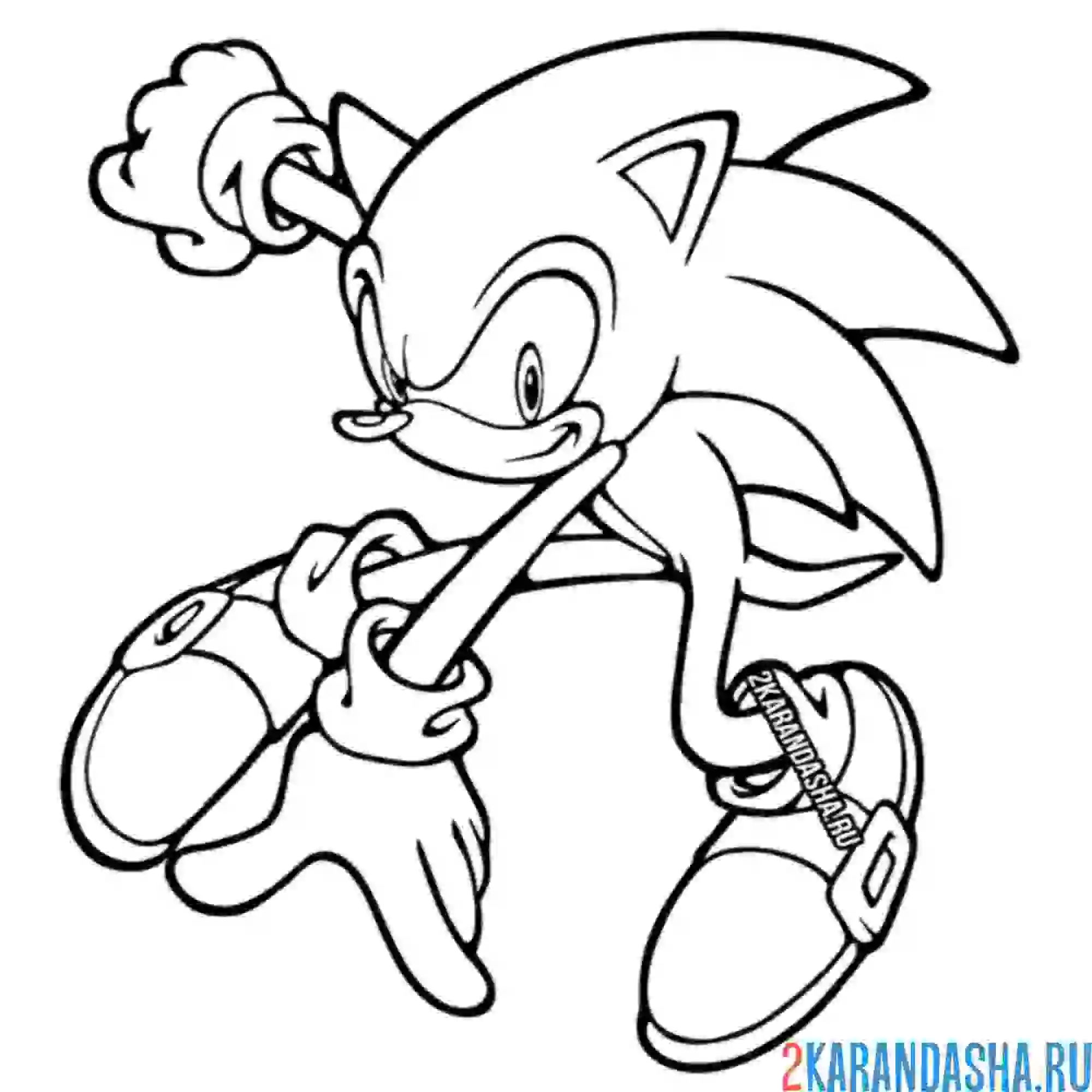 Metal Sonic раскраска