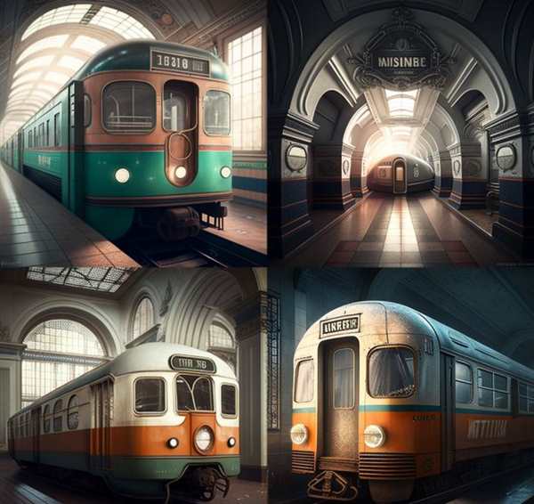 Раскраска метрополитен