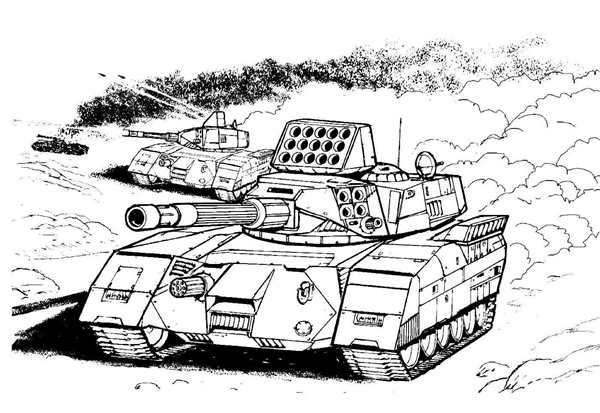 Badger сбоку раскраска пт САУ