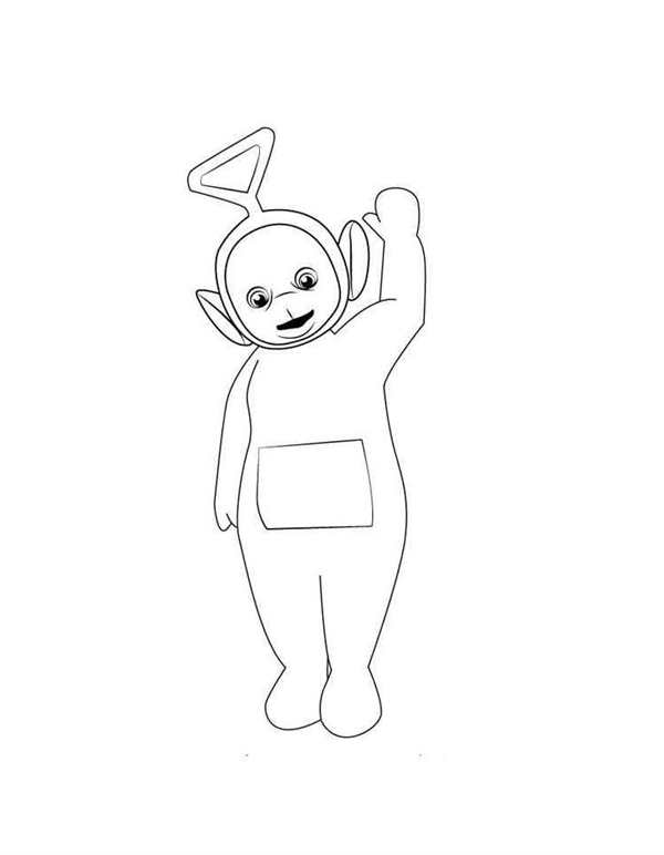 Раскраска Teletubbies