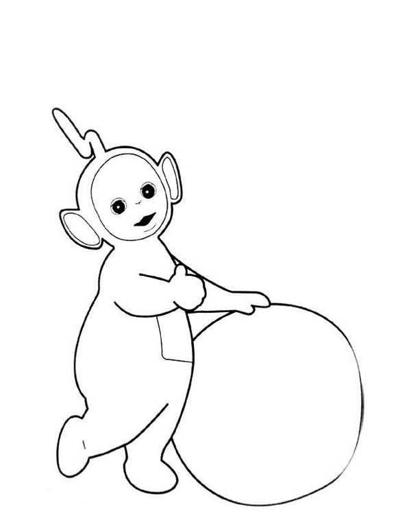 Телепузик рисунок