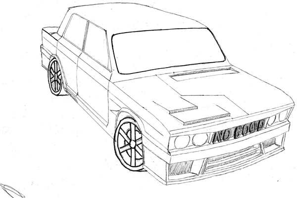 Автомобили (раскраски)