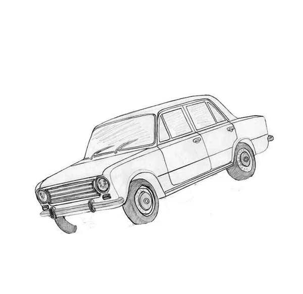 Машины ВАЗ 2101 разукрашки