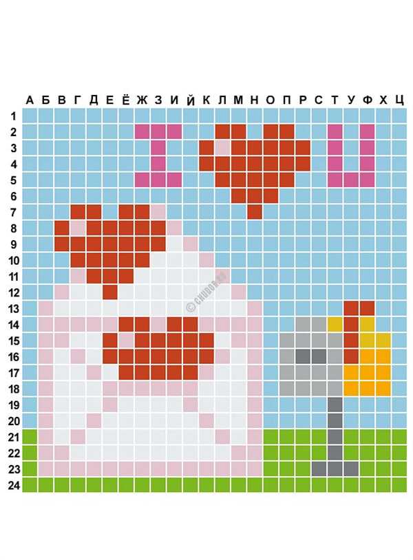 Валентинка в Конверте Захватывающая Раскраска