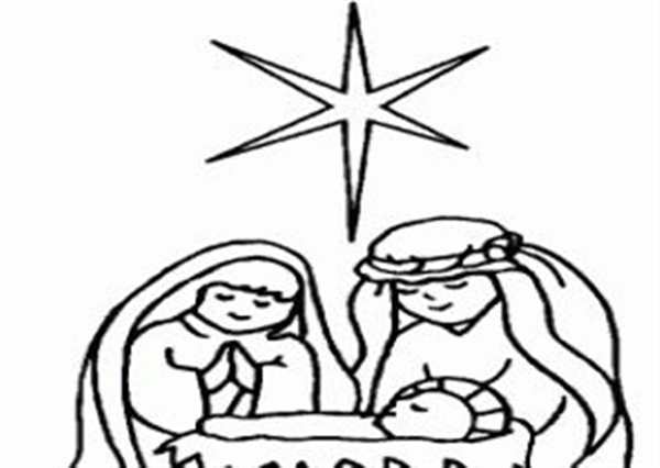 Рисунок на тему Рождество Христово