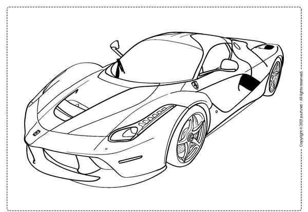Автомобили (раскраски)