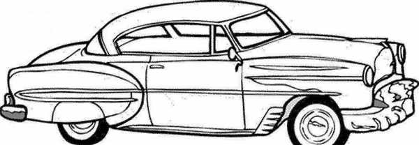 Раскраска Volkswagen Beetle