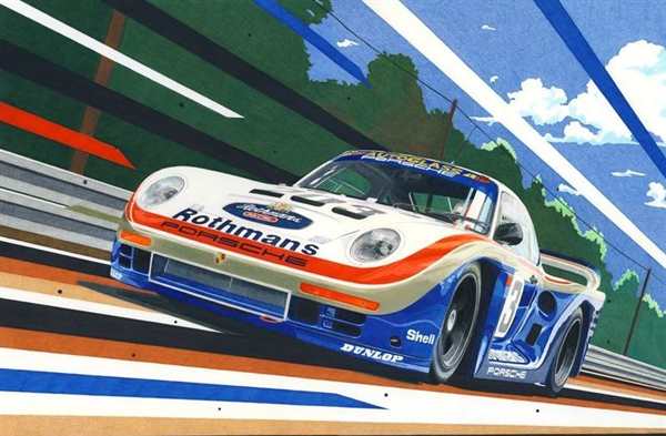 Porsche 911 Carrera раскраска